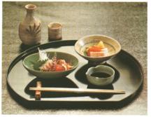 plats servis dans des restaurants kaiseki