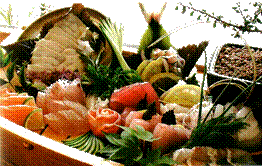 Assortiment de sashimis