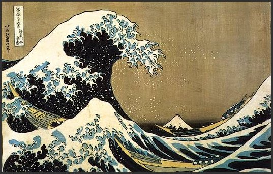 La vague d'Hokusai