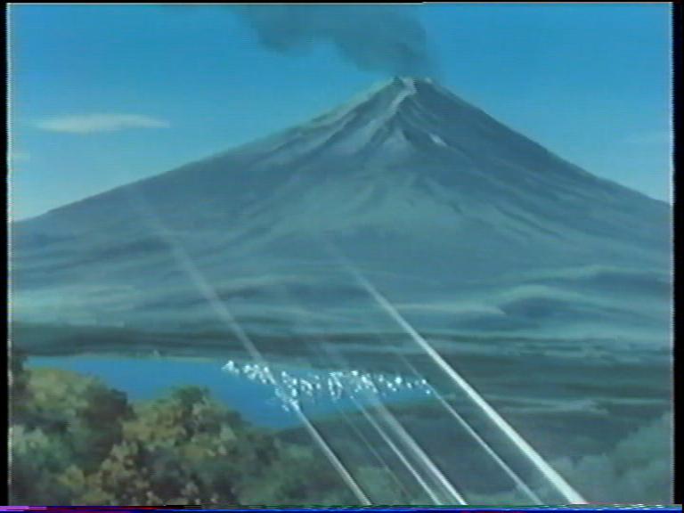 Mt Fuji dans Les Samouraïs de l'Eternel 2